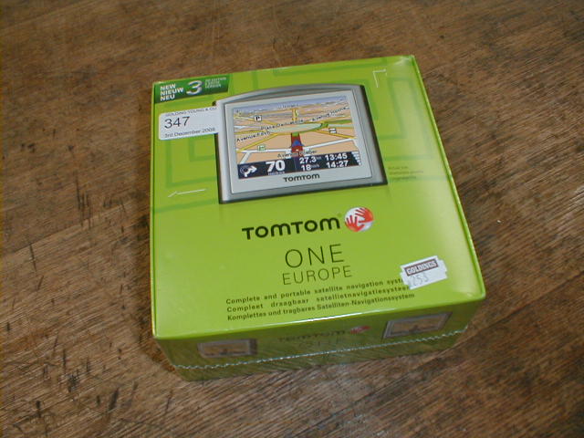 Appraisal: Tom-Tom One Europe portable satellite navigation system boxed