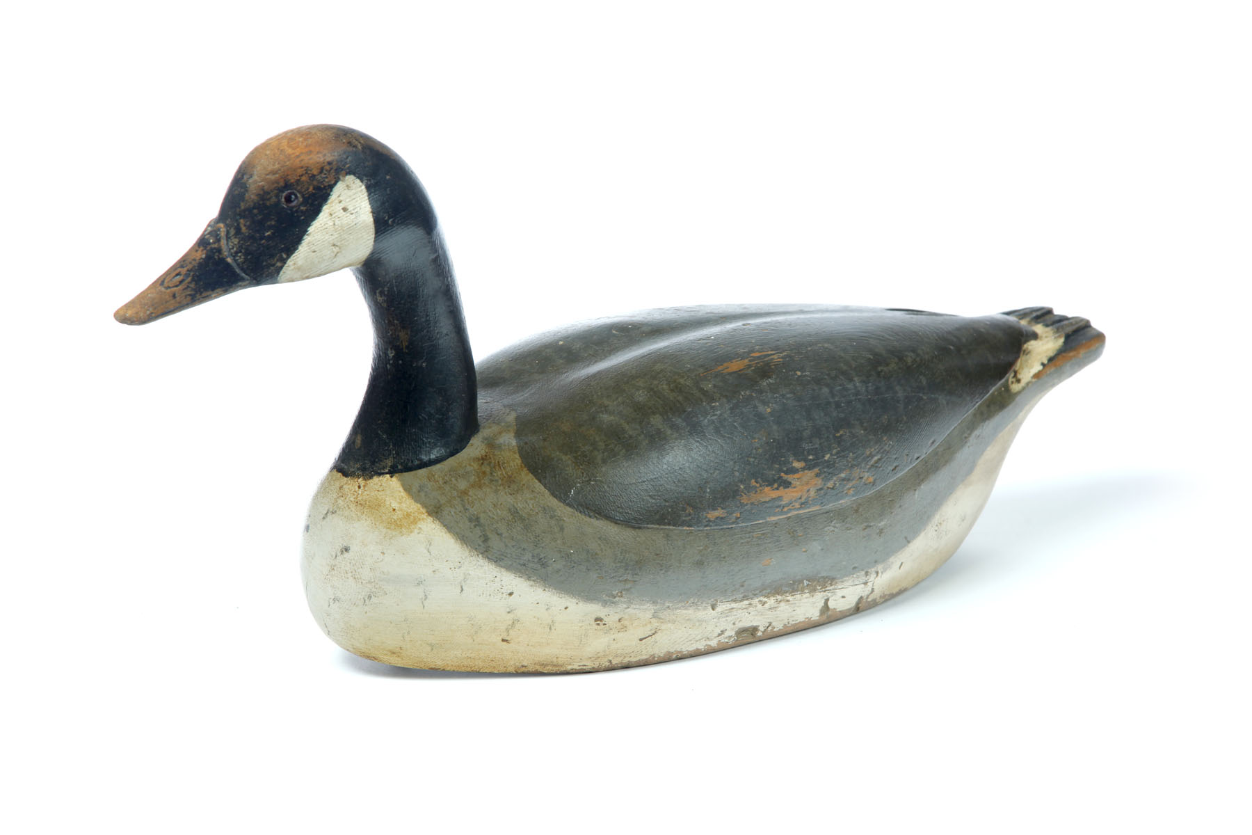 Appraisal: CANADA GOOSE DECOY American mid th century Life size with