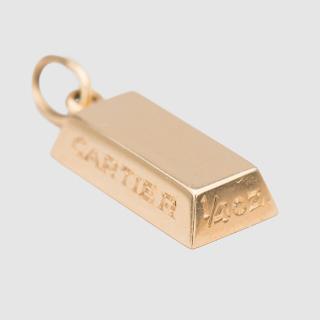 Appraisal: CARTIER K Yellow Gold Pendant CARTIER K Yellow Gold Pendant