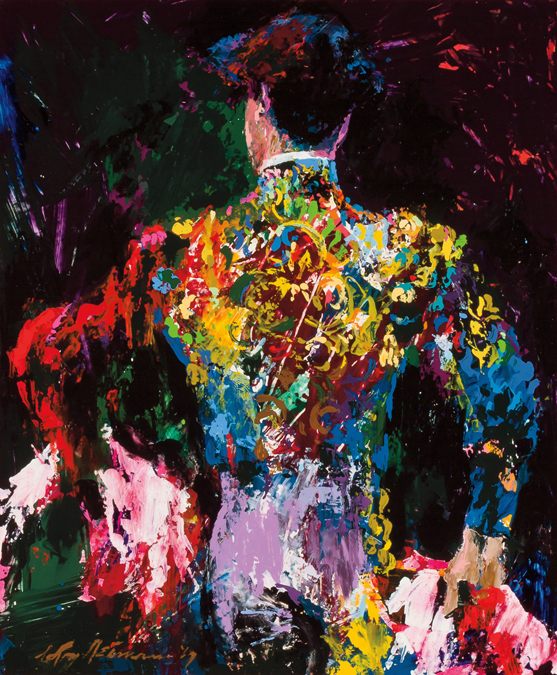 Appraisal: LEROY NEIMAN American - Toreador enamel and acrylic on board