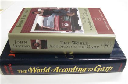 Appraisal: vols Irving John The World According to Garp N Y