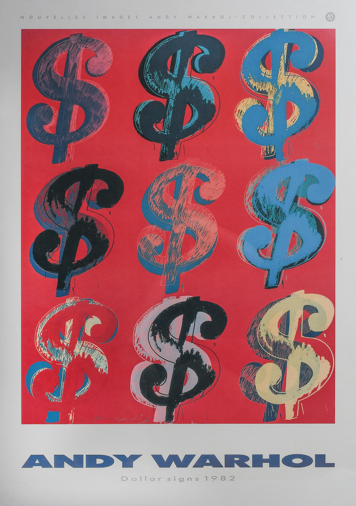 Appraisal: WARHOL Andy American - ''Dollar Signs'' sight size '' x