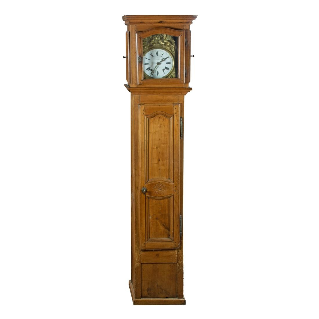 Appraisal: A FRENCH PROVINCIAL TALL CASE CLOCK CIRCA A French Provincial