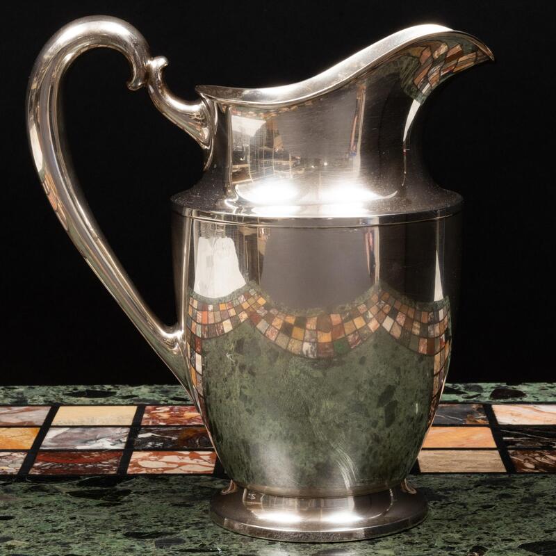 Appraisal: Wallace Silver Water Pitcher Marked 'Sterling' x x in oz