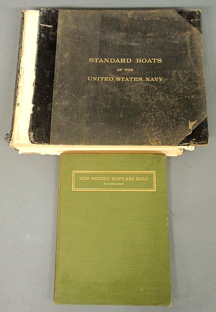 Appraisal: - Two books- Hitchborn Standard Designs for Boats for the