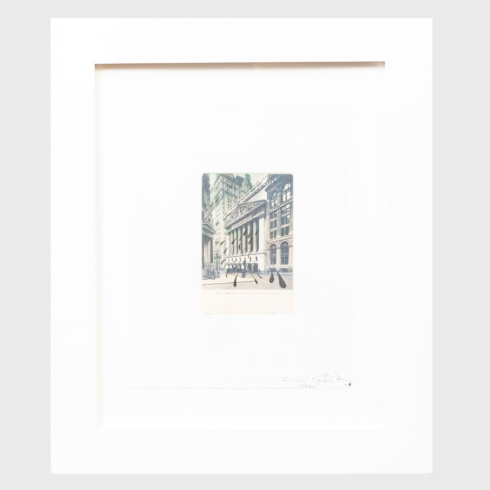 Appraisal: Fred Wilson b Crier Study Two Works Two laserjet prints