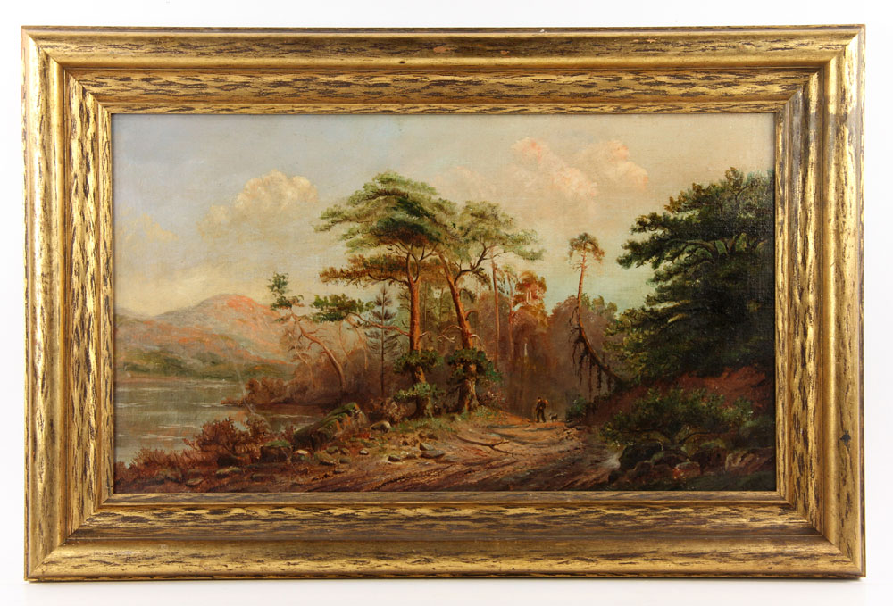 Appraisal: - th C American Hudson River School Mountain Landscape O