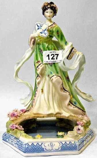 Appraisal: Royal Worcester Figure Willow Princess limited edition for Compton Woodhouse