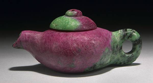 Appraisal: Ruby-in-Zoisite Teapot Tanzania Teapots are a favorite amongst collectors and