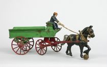 Appraisal: Cast Iron Carriage by Kenton Toys circa early th Century