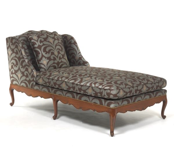 Appraisal: JACQUES GRANGE COLLECTION FOR JOHN WIDDICOMB CHAISE LOUNGE x x