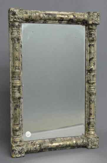 Appraisal: th c Federal mirror '' x ''