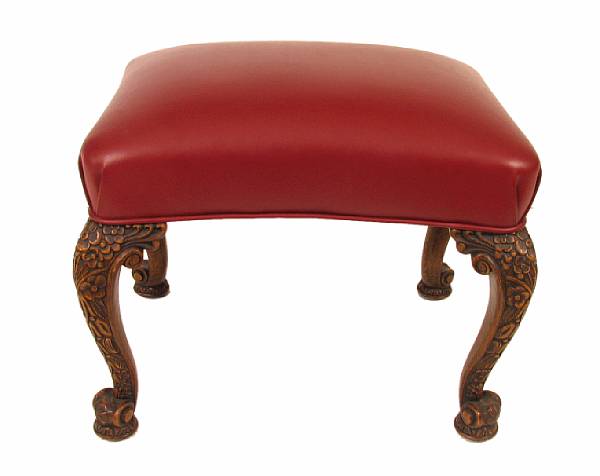 Appraisal: A Louis XV style tabouret height in width in depth