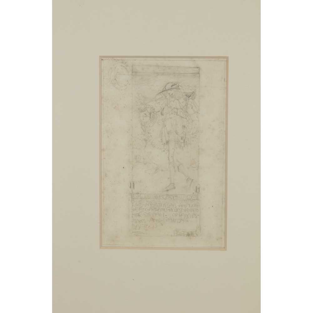 Appraisal: JESSIE MARION KING - STUDY FOR 'COMUS A MASQUE' pencil