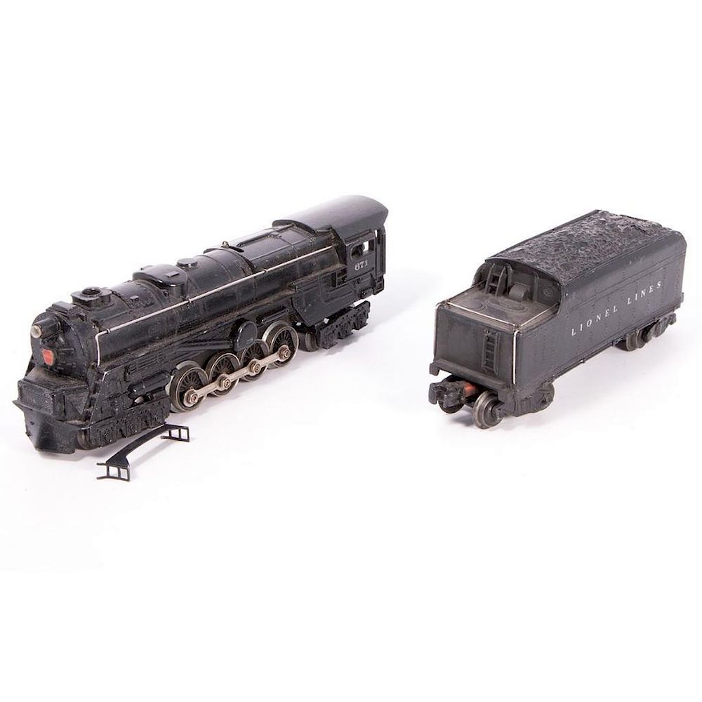 Appraisal: Lionel O Gauge Steam Turbine Locomotive Lionel O gauge Steam