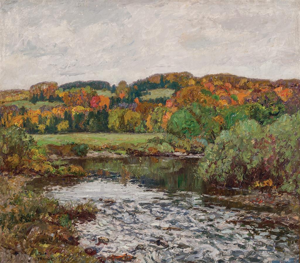 Appraisal: WILSON HENRY IRVINE American - Along the Eight Mile River