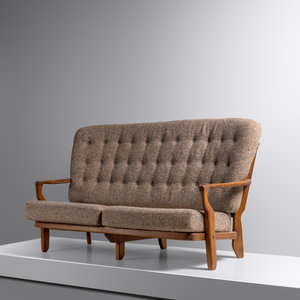 Appraisal: Robert Guillerme and Jacques Chambron - - 'Grand Repos' Sofa