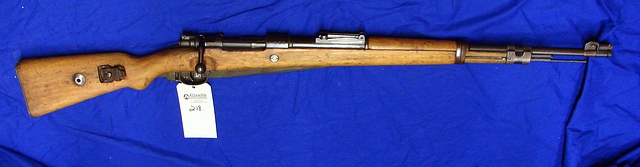 Appraisal: German Mauser Model K bolt action rifle Cal mm bbl