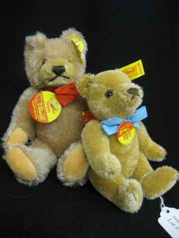 Appraisal: Steiff Teddy Bears light brown mohair '' '' excellent