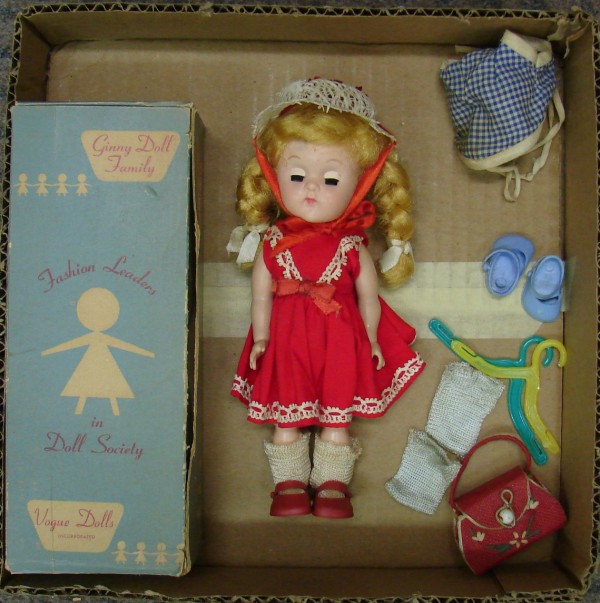 Appraisal: HP ML BKW Vogue Ginny doll Original box reads GINNY