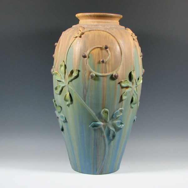 Appraisal: Door Pottery Studio Floor Vase by Ross - Mint Very