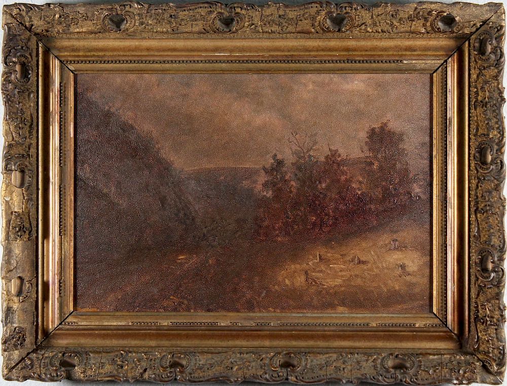 Appraisal: th C American School Tonalist Landscape th C American School