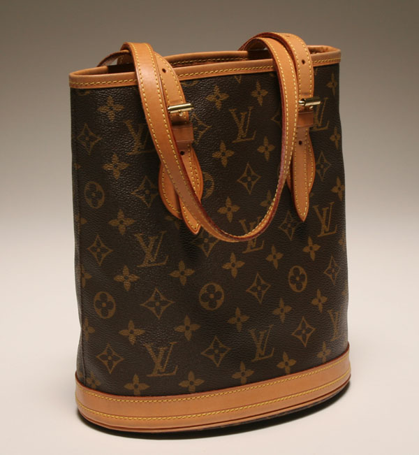 Appraisal: Louis Vuitton bag with dust cover Guaranteed authentic H Excellent