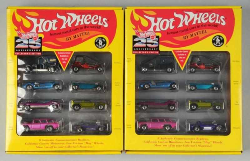 Appraisal: Lot of Mattel Hot Wheels th Annv Car Packs Description