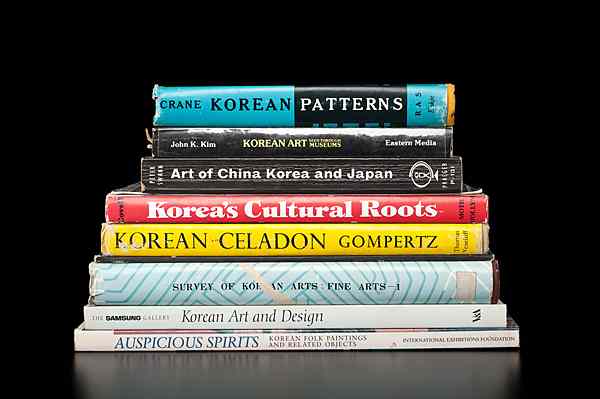 Appraisal: Korean Art History Books and Exhibition Catalogs Korean Ten books