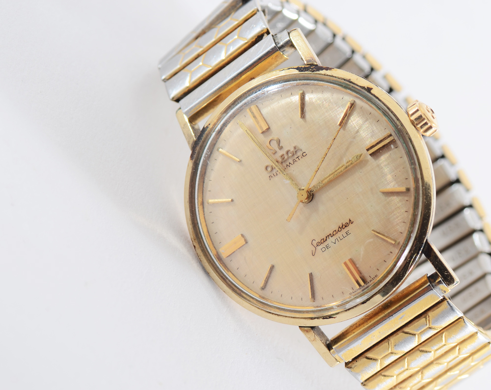 Appraisal: VINTAGE OMEGA SEAMASTER DE VILLE WRIST WATCH K gold filled