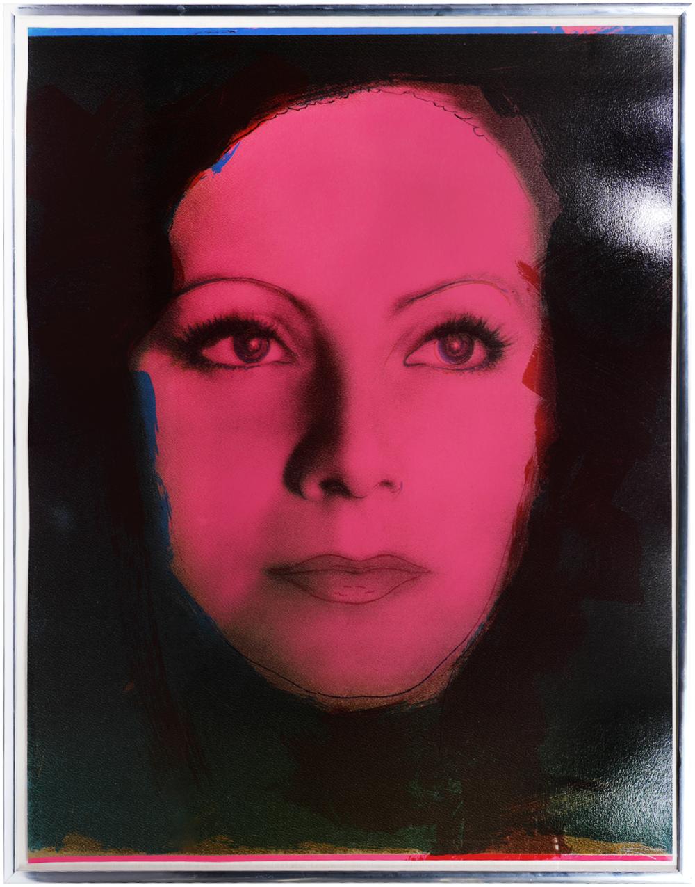 Appraisal: RUPERT JASEN SMITH 'GRETA GARBO' SCREENPRINTRupert Jasen Smith American Born