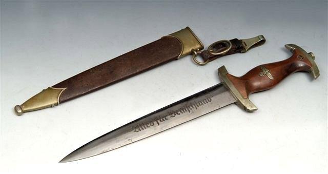 Appraisal: A GERMAN NAZI 'S A ' CEREMONIAL DAGGER and sheath