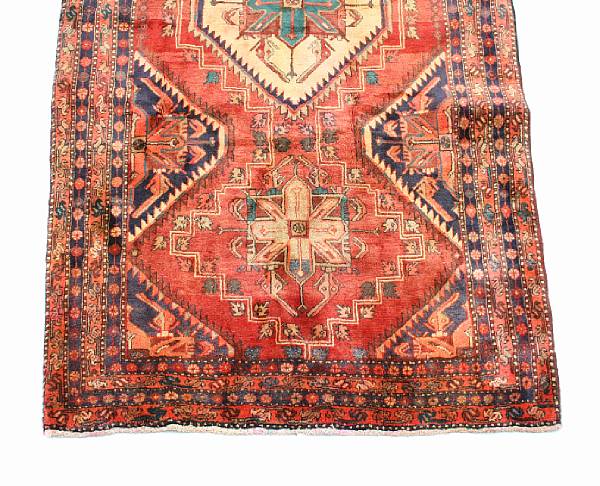 Appraisal: A Meshkin carpet size approximately ft in x ft in