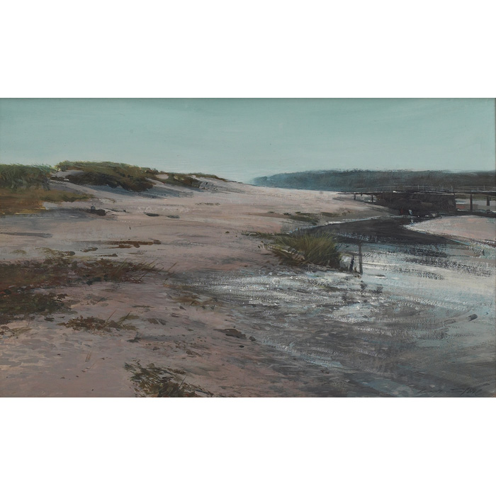 Appraisal: Don Stone American b Creek at Good Harbor c oil