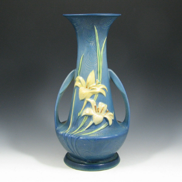 Appraisal: Roseville Zephyr Lily - Vase - Mint Roseville Zephyr Lily