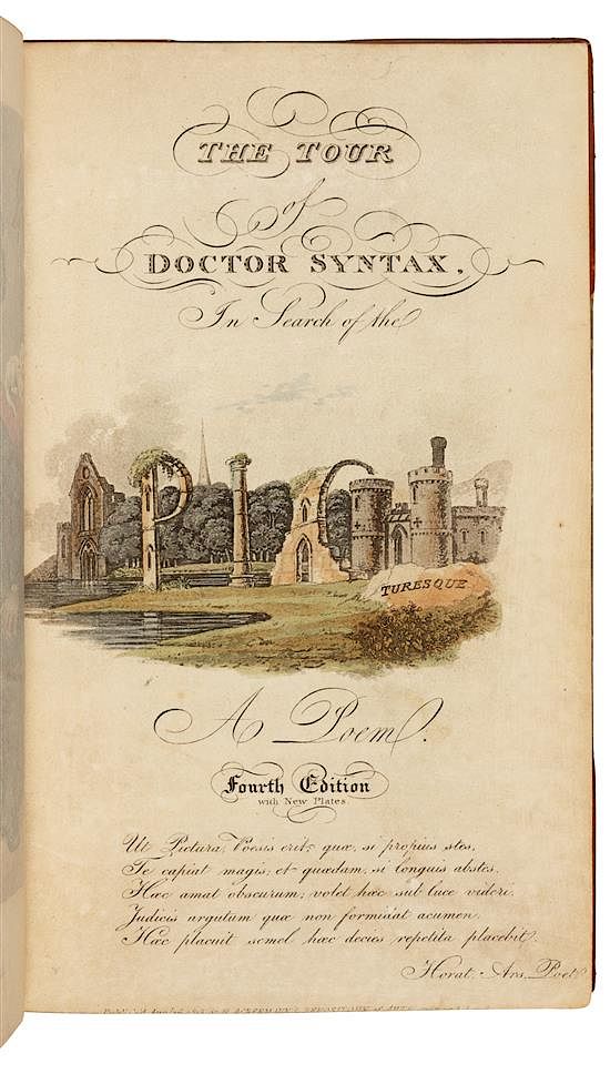 Appraisal: COMBE William - The Tour of Doctor Syntax in Search