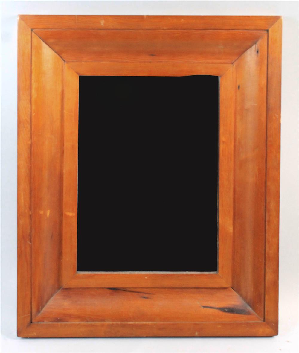 Appraisal: SMALL WOOD FRAMED MIRROR having a molded wood frame surrounding