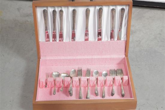 Appraisal: SET OF INTERNATIONAL STERLING SILVER FLATWARE In Blossom Time pattern