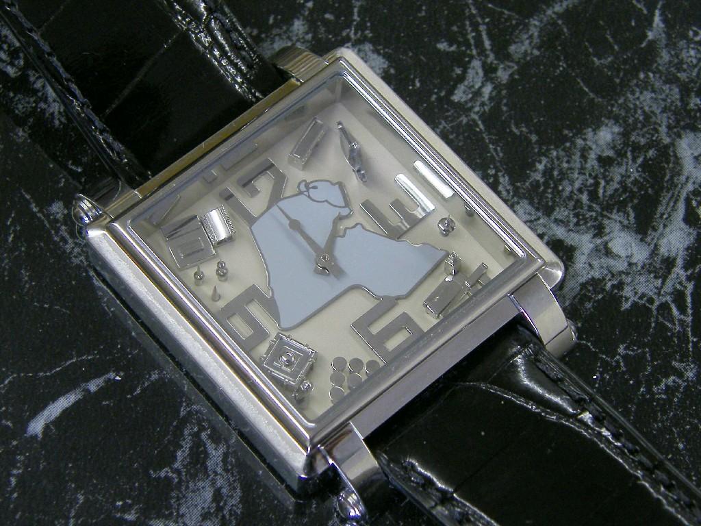 Appraisal: Jacob Co Kuwait stainless steel limited edition gentleman's wristwatch the