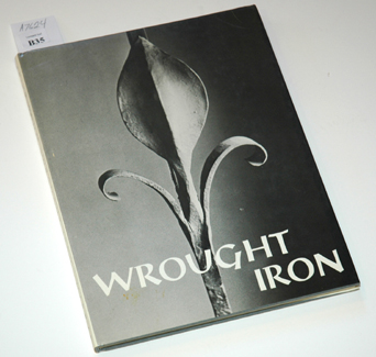 Appraisal: WROUGHT IRON HARD COVER WITH DUST JACKET