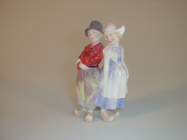 Appraisal: A Royal Doulton figure group ' Willy-Won't-He' HN high