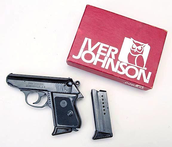 Appraisal: Iver Johnson TP Comes with box and two magazines SN