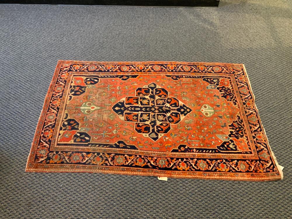 Appraisal: FERREGHAN-SAROUK RUG FT IN X FT INFerreghan-Sarouk Rug Dimensions ft