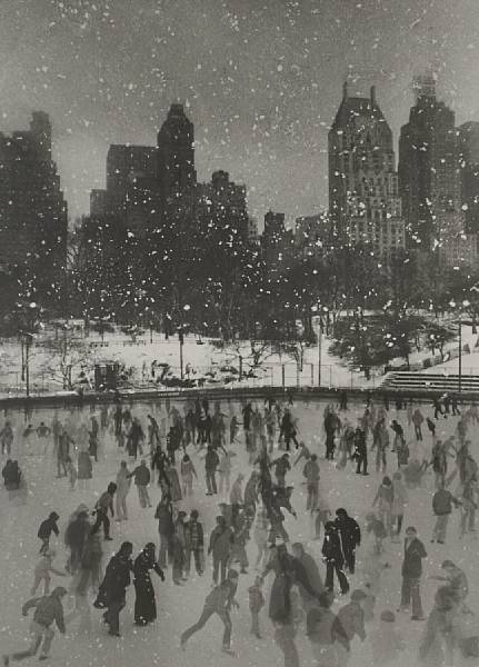 Appraisal: Edward Pfizenmaier American born Wollman Rink Central Park New York