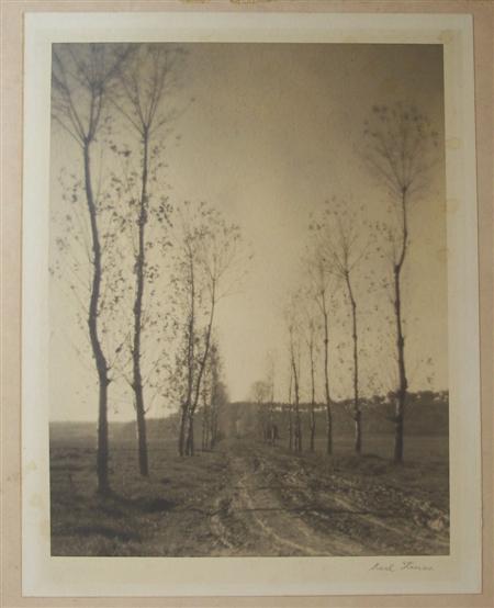 Appraisal: Struss Karl On the Campagna Rome c 's platinum print