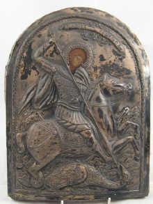 Appraisal: A Greek ikon of St George and the Dragon with