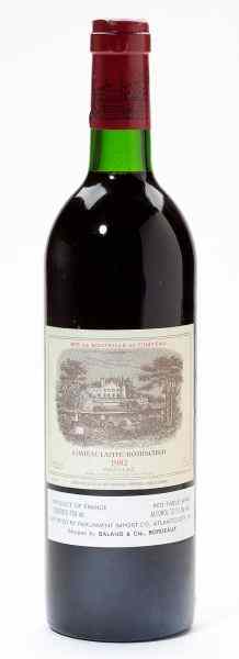 Appraisal: Chateau Lafite RothschildPauillac bottlebn''This is a denser version of the