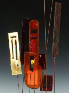 Appraisal: C JERE MODERNIST KINETIC SCULPTURE KENNETH FERGUSON - STUDIO POTTERY