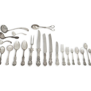 Appraisal: An American Silver Francis I Flatware Service Reed and Barton