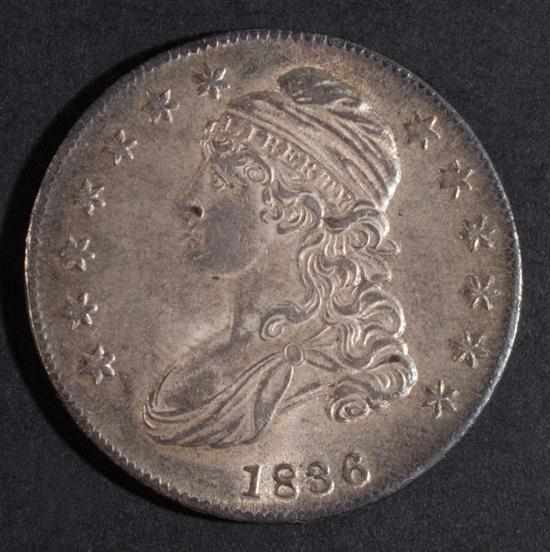 Appraisal: United States capped bust type silver half dollar lettered edge